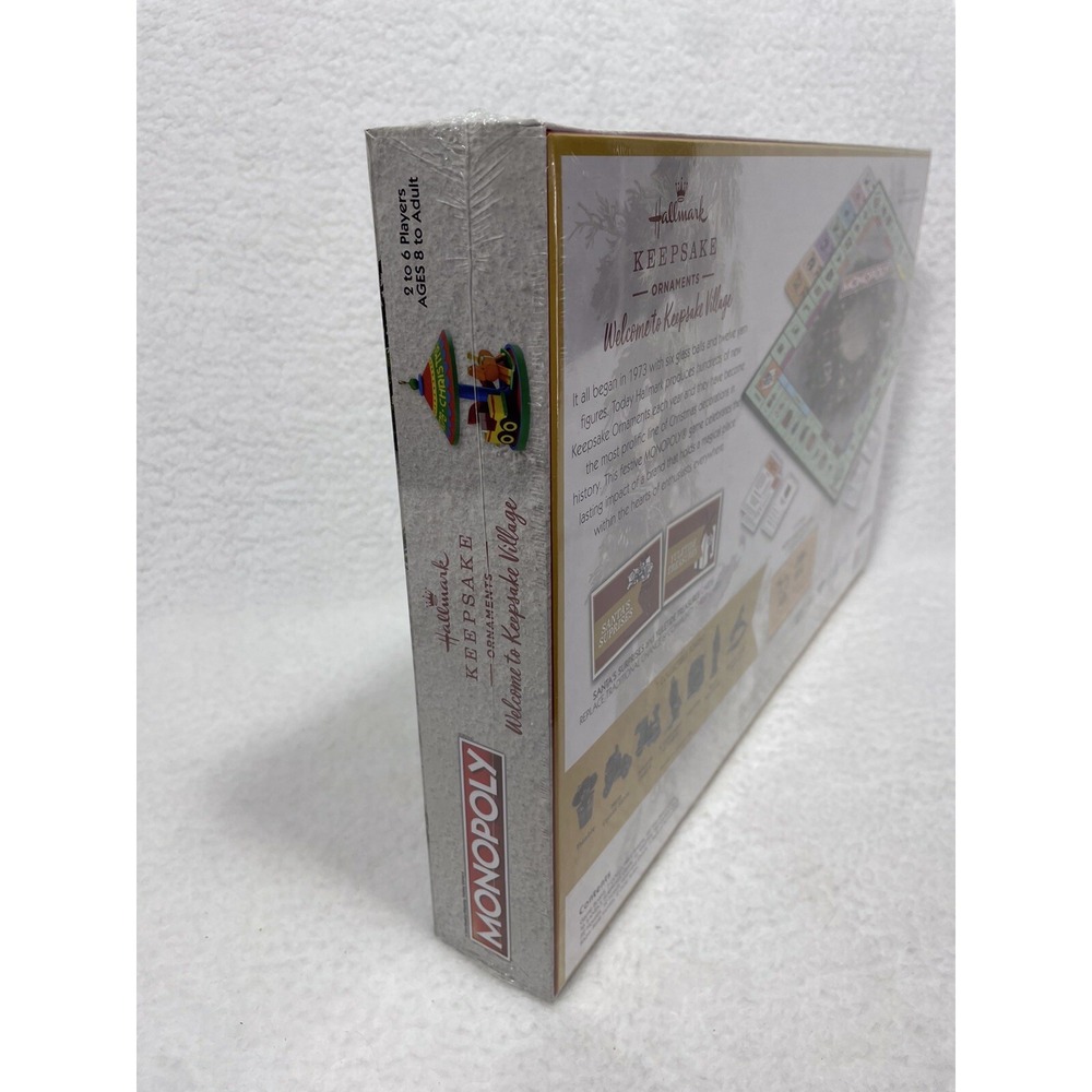 Hallmark Keepsake Monopoly Welcome To Keepsake Village Board Game NIB - Picture 4 of 5